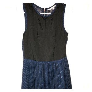 Rachel Roy black Navy Cocktail dress sz 2